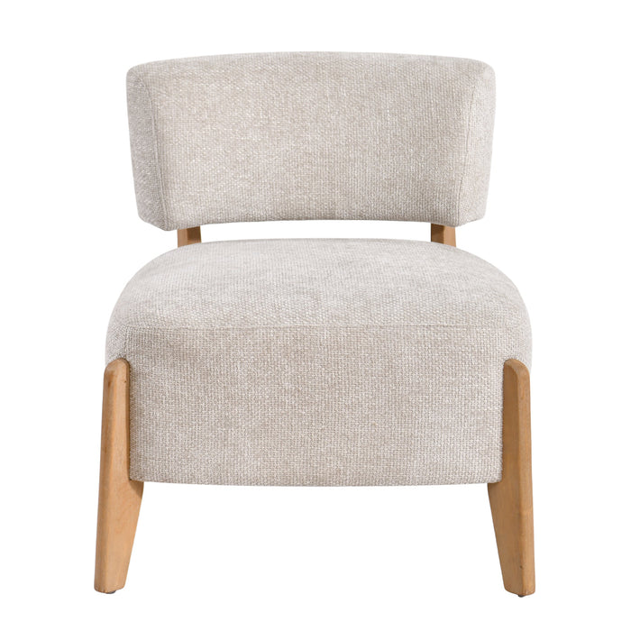 Fauteuil Vale Polyester Wit-Fauteuils-PTMD