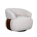 Fauteuil Valenza Naturel Boucle #3 84x81x75 cm-Fauteuils-LABEL51