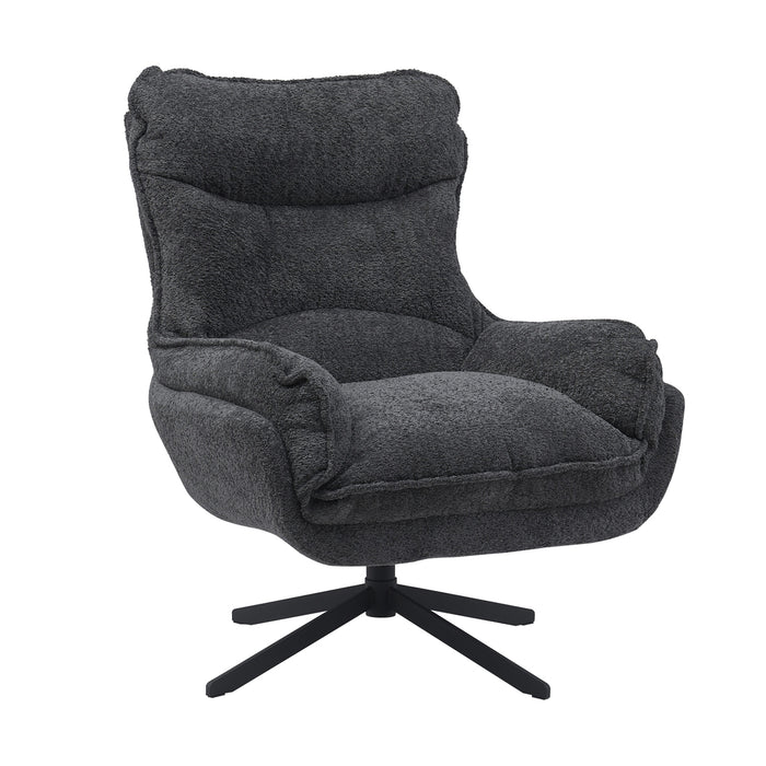 Fauteuil Vera | Dark Grey | Draaibaar-Fauteuils-Starfurn