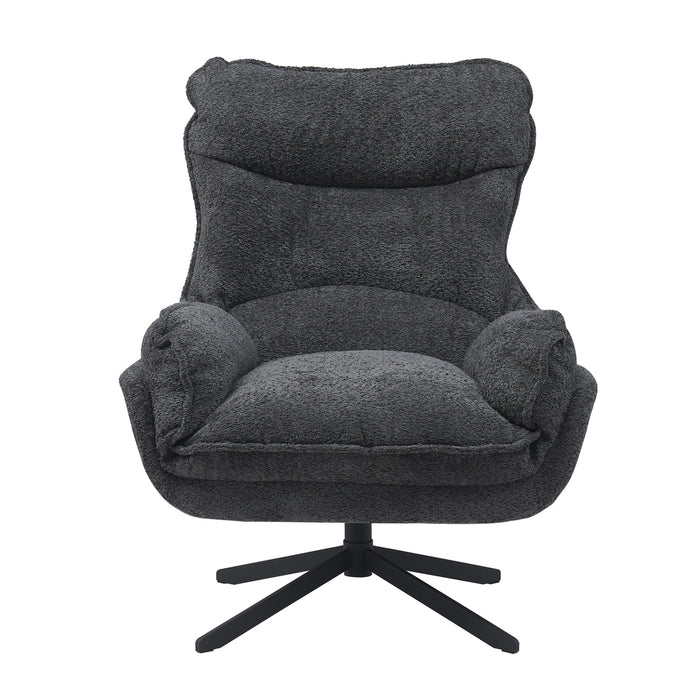 Fauteuil Vera | Dark Grey | Draaibaar-Fauteuils-Starfurn
