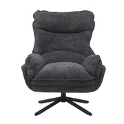 Fauteuil Vera Donker Grijs 115x83x59 cm-Fauteuils-Starfurn
