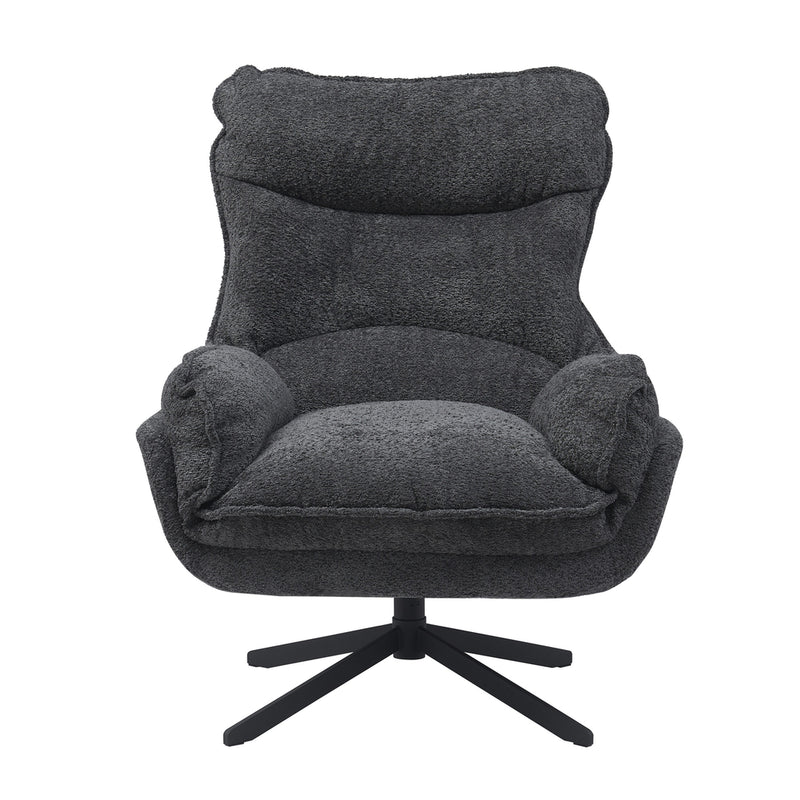 Fauteuil Vera Donker Grijs 115x83x59 cm-Fauteuils-Starfurn