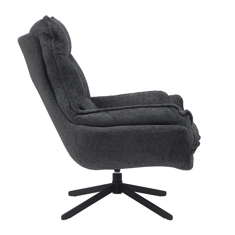 Fauteuil Vera Donker Grijs 115x83x59 cm-Fauteuils-Starfurn