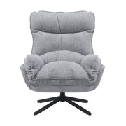 Fauteuil Vera Licht Grijs 115x83x59 cm-Fauteuils-Starfurn