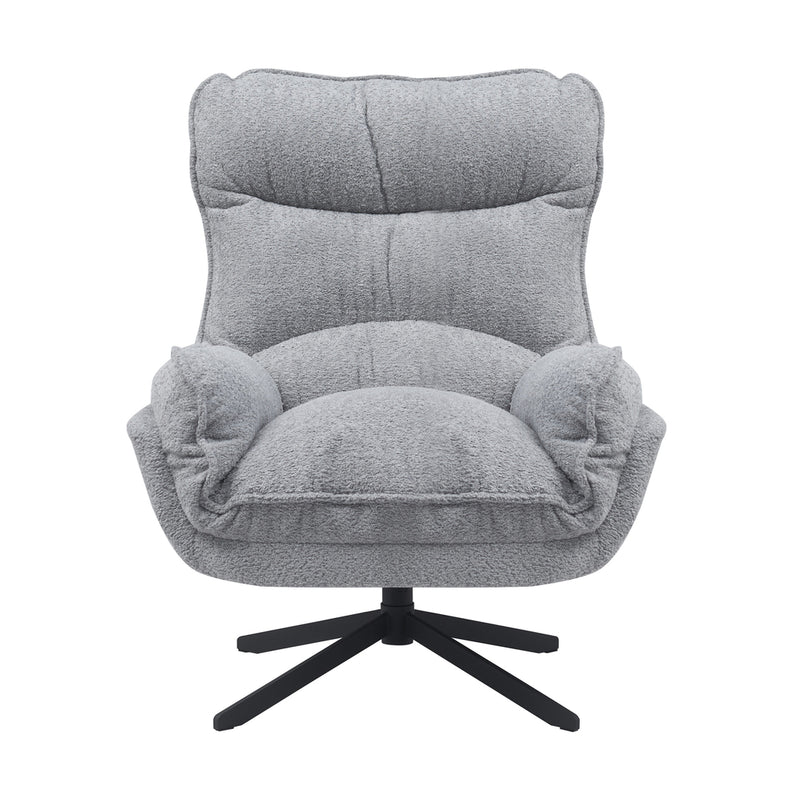 Fauteuil Vera Licht Grijs 115x83x59 cm-Fauteuils-Starfurn