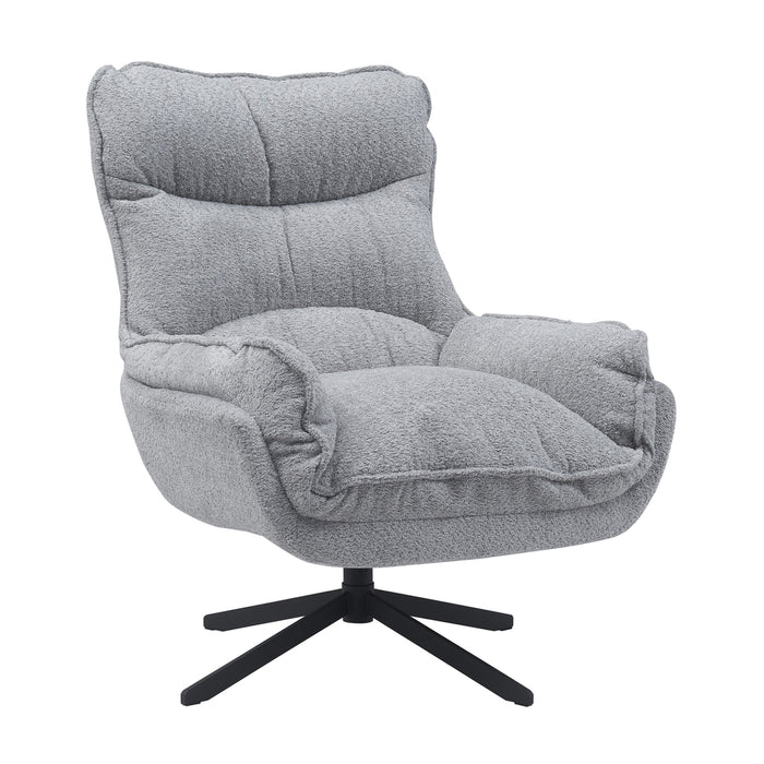 Fauteuil Vera | Light Grey | Draaibaar-Fauteuils-Starfurn