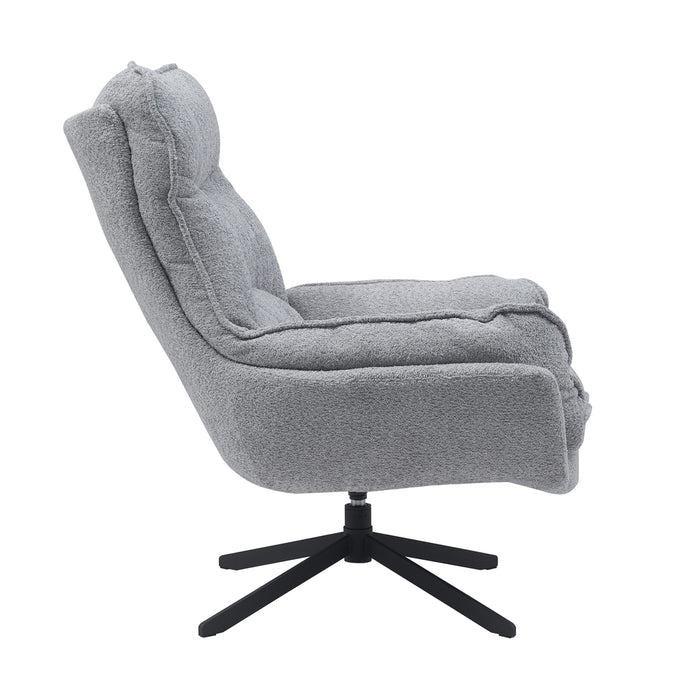 Fauteuil Vera | Light Grey | Draaibaar-Fauteuils-Starfurn