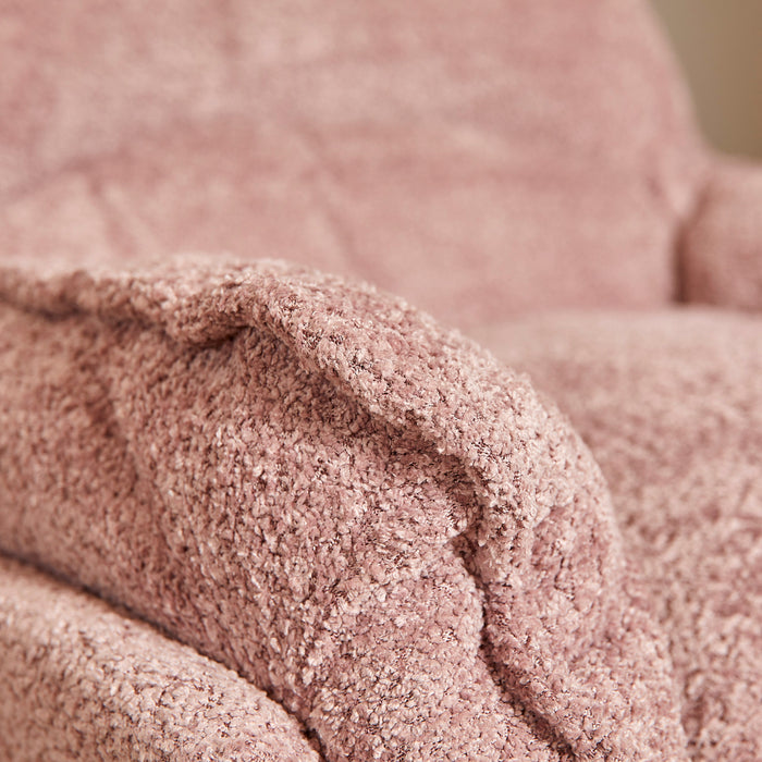 Fauteuil Vera Roze Metaal 115 cm-Fauteuils-Starfurn