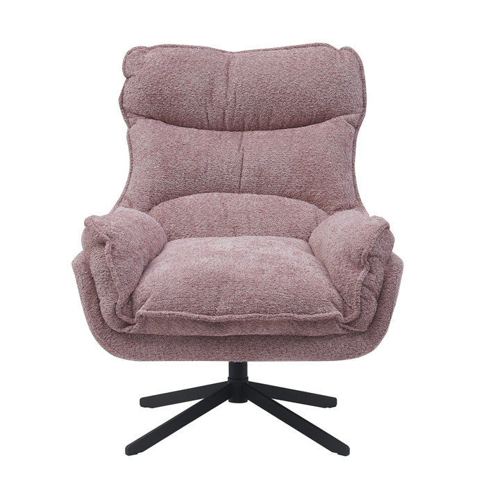 Fauteuil Vera Roze Metaal 115 cm-Fauteuils-Starfurn