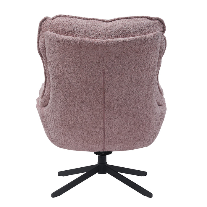 Fauteuil Vera Roze Metaal 115 cm-Fauteuils-Starfurn