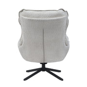 Fauteuil Vera Wit Metaal 115 cm 115x83x59 cm-Fauteuils-Starfurn