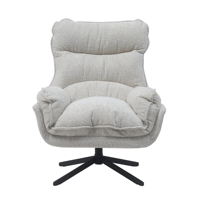 Fauteuil Vera Wit Metaal 115 cm-Fauteuils-Starfurn