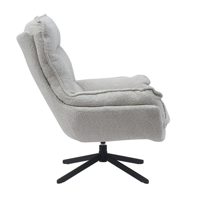 Fauteuil Vera Wit Metaal 115 cm-Fauteuils-Starfurn