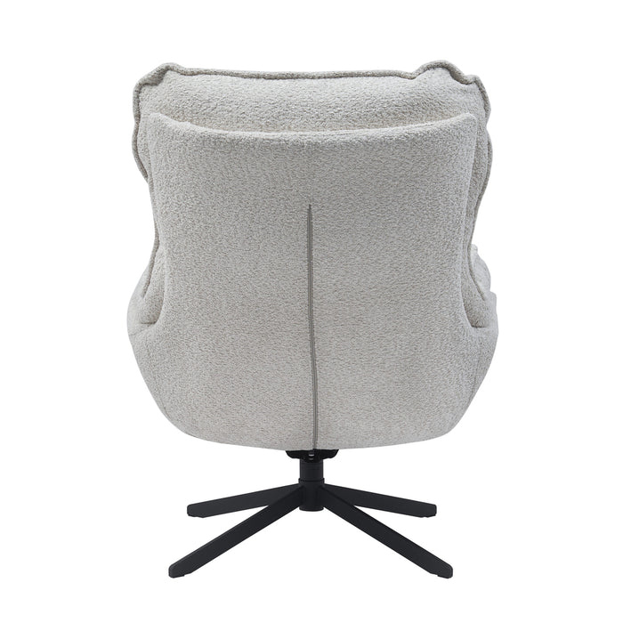 Fauteuil Vera Wit Metaal 115 cm-Fauteuils-Starfurn