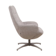 Fauteuil Winston Taupe Geweven - 73x82x106 cm-Fauteuils-LABEL51