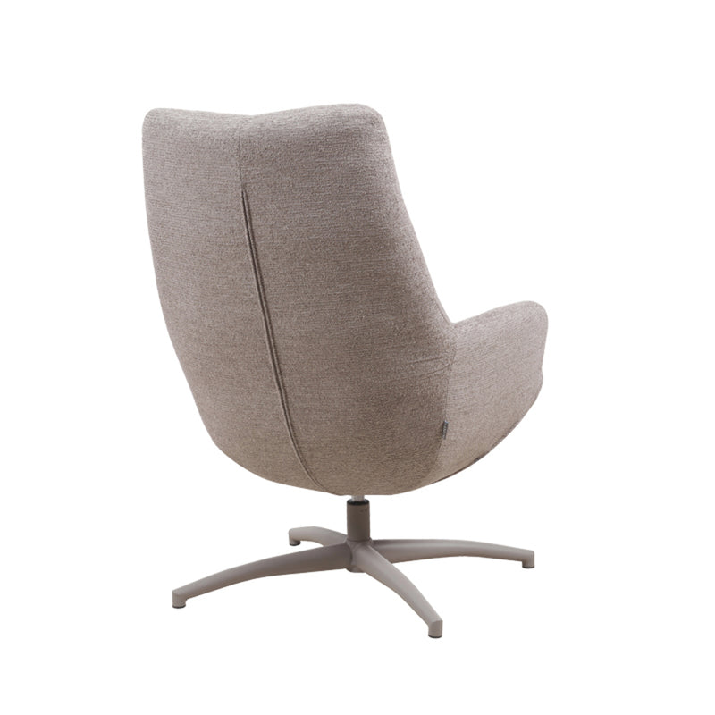 Fauteuil Winston Taupe Geweven - 73x82x106 cm-Fauteuils-LABEL51