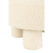 Fauteuil Wit Fluweel Rond 52 cm 52x52x49 cm-Krukken-J-Line