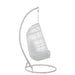 Fauteuil Wit ijzer Ovaal 105 cm 105x119x193 cm-Fauteuils-J-Line