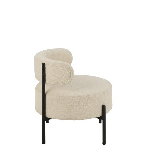 Fauteuil Wit Multiplex 62 cm 62.5x62.5x67.5 cm-Fauteuils-J-Line