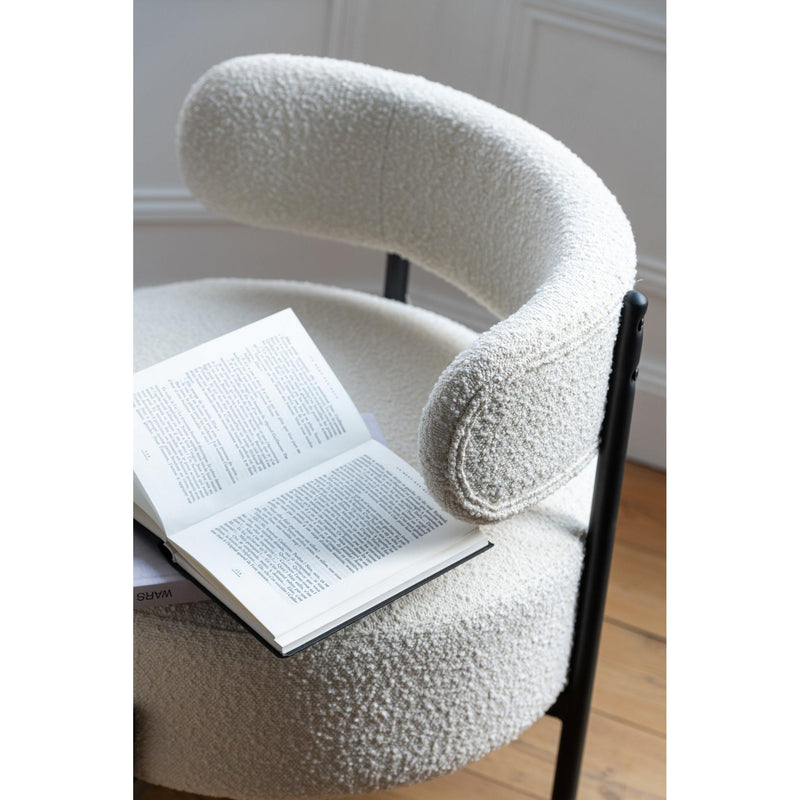 Fauteuil Wit Multiplex 62 cm 62.5x62.5x67.5 cm-Fauteuils-J-Line