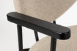 Fauteuil Zelo Polyester Beige 59x60 cm-Eetkamerstoelen-Creating Home