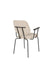 Fauteuil Zelo Polyester Beige 59x60 cm