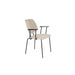 Fauteuil Zelo Polyester Beige 59x60 cm-Eetkamerstoelen-Creating Home