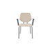 Fauteuil Zelo Polyester Beige 59x60 cm-Fauteuils-Creating Home