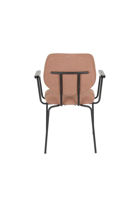 Fauteuil Zelo Polyester Roze 59x60 cm-Fauteuils-Creating Home