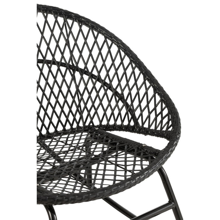 Fauteuil Zwart Cloth 82 cm-Fauteuils-J-Line