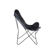 Fauteuil Zwart Ijzer 65 cm 65x92x90 cm-Fauteuils-J-Line