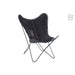Fauteuil Zwart ijzer 65 cm 65x92x90 cm-Fauteuils-J-Line