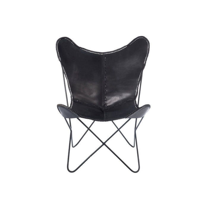 Fauteuil Zwart Ijzer 65 cm-Fauteuils-J-Line