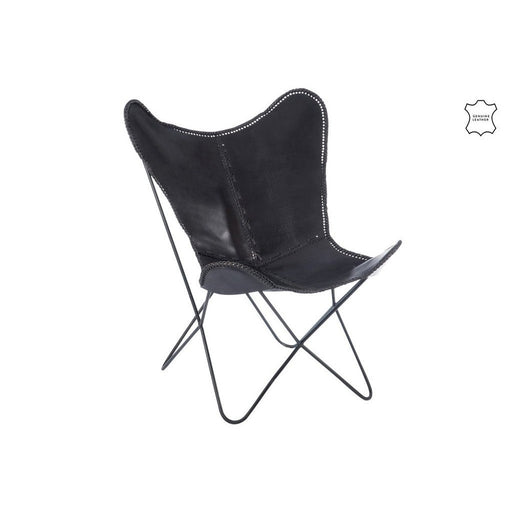Fauteuil Zwart Ijzer 65 cm-Fauteuils-J-Line