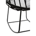 Fauteuil Zwart Kunststof 65 cm-Fauteuils-J-Line