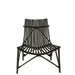 Fauteuil Zwart Rotan 80 cm 80x77x84 cm-Fauteuils-J-Line