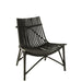 Fauteuil Zwart Rotan 80 cm-Fauteuils-J-Line