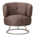 Fauteuils Carice Bruin Fauteuil Infinity 3 Bison Goud-Fauteuils-PTMD