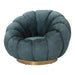Fauteuils Daisy Fauteuil Teal Euphoria 13 Goud Base-Fauteuils-PTMD