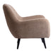 Fauteuils Donny Crème Fauteuil Zwart Houten-Fauteuils-PTMD