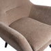 Fauteuils Donny Crème Fauteuil Zwart Houten-Fauteuils-PTMD