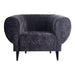 Fauteuils Elefan Anthracite Fauteuil Rond Armrest-Fauteuils-PTMD