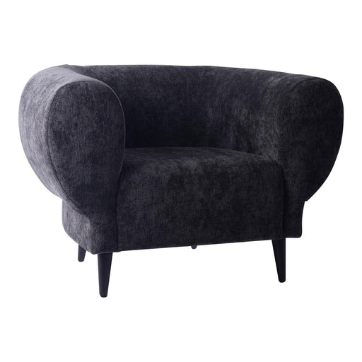 Fauteuils Elefan Anthracite Fauteuil Rond Armrest-Fauteuils-PTMD