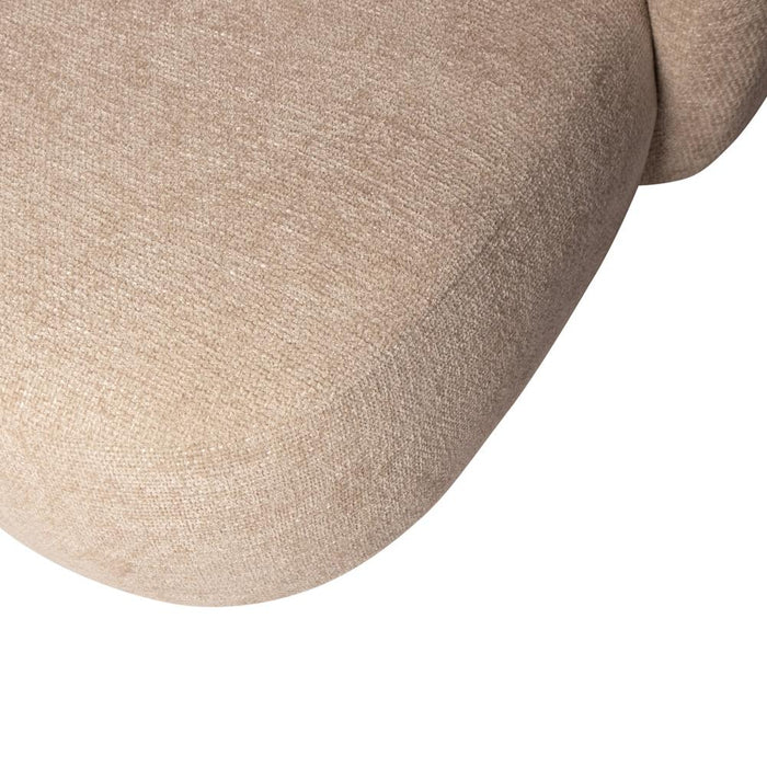 Fauteuils Fauteuil Aphrodite Crème Loveseat Legacy 15 Dove Stof-Fauteuils-PTMD