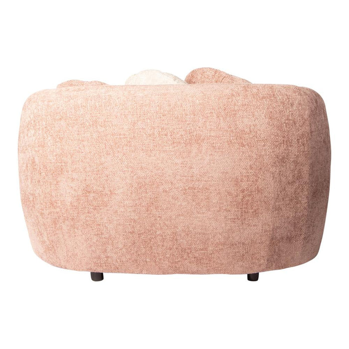 Fauteuils Fauteuil Aphrodite Roze Loveseat Legacy 14 Flamingo Stof-Fauteuils-PTMD