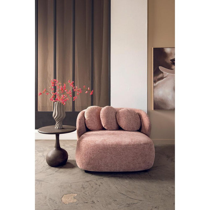 Fauteuils Fauteuil Aphrodite Roze Loveseat Legacy 14 Flamingo Stof-Fauteuils-PTMD