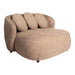Fauteuils Fauteuil Aphrodite Taupe Loveseat Legacy 3 Mink Stof-Fauteuils-PTMD