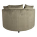 Fauteuils Lamp Fayen Fluweel Groen Fauteuil Half Rond KD-Fauteuils-PTMD