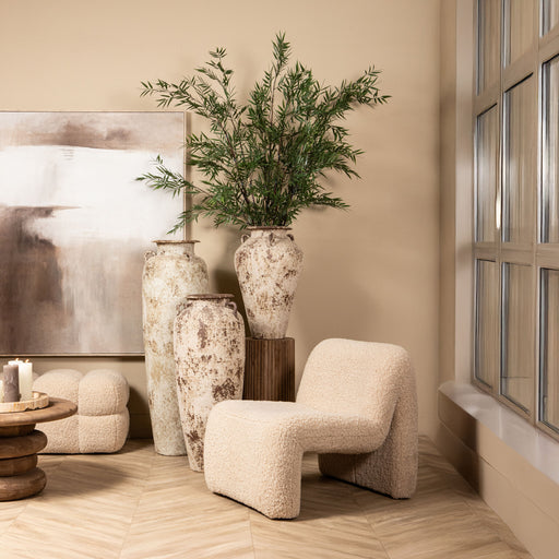 Fauteuils Oslo Fauteuil Teddy Beige-Fauteuils-PTMD