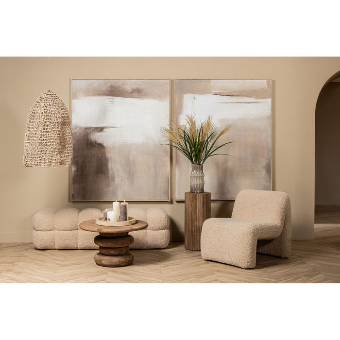 Fauteuils Oslo Fauteuil Teddy Beige-Fauteuils-PTMD